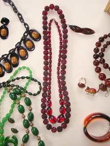 Selection of Bakelite Jewelry