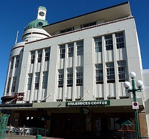 Art Deco Building - Napier Starbucks! 